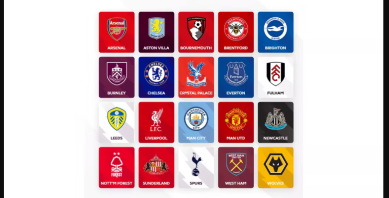 2025/26 Premier League stats infographic showing the top 5 goal scorers.